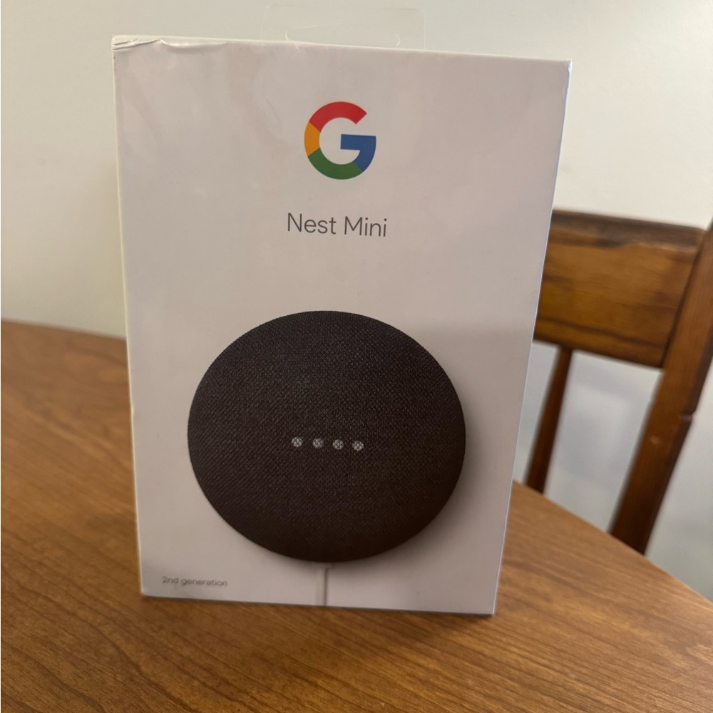 Google Nest Mini 2nd Gen Smart Speaker - Charcoal